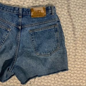 Vintage Cut Off High Waist Shorts